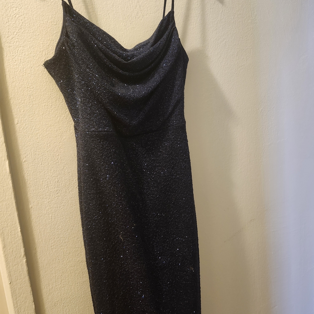 Windsor Midnight Sparkle Strapless Dress